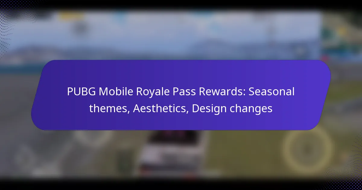PUBG Mobile Royale Pass Rewards: Seasonal themes, Aesthetics, Design changes